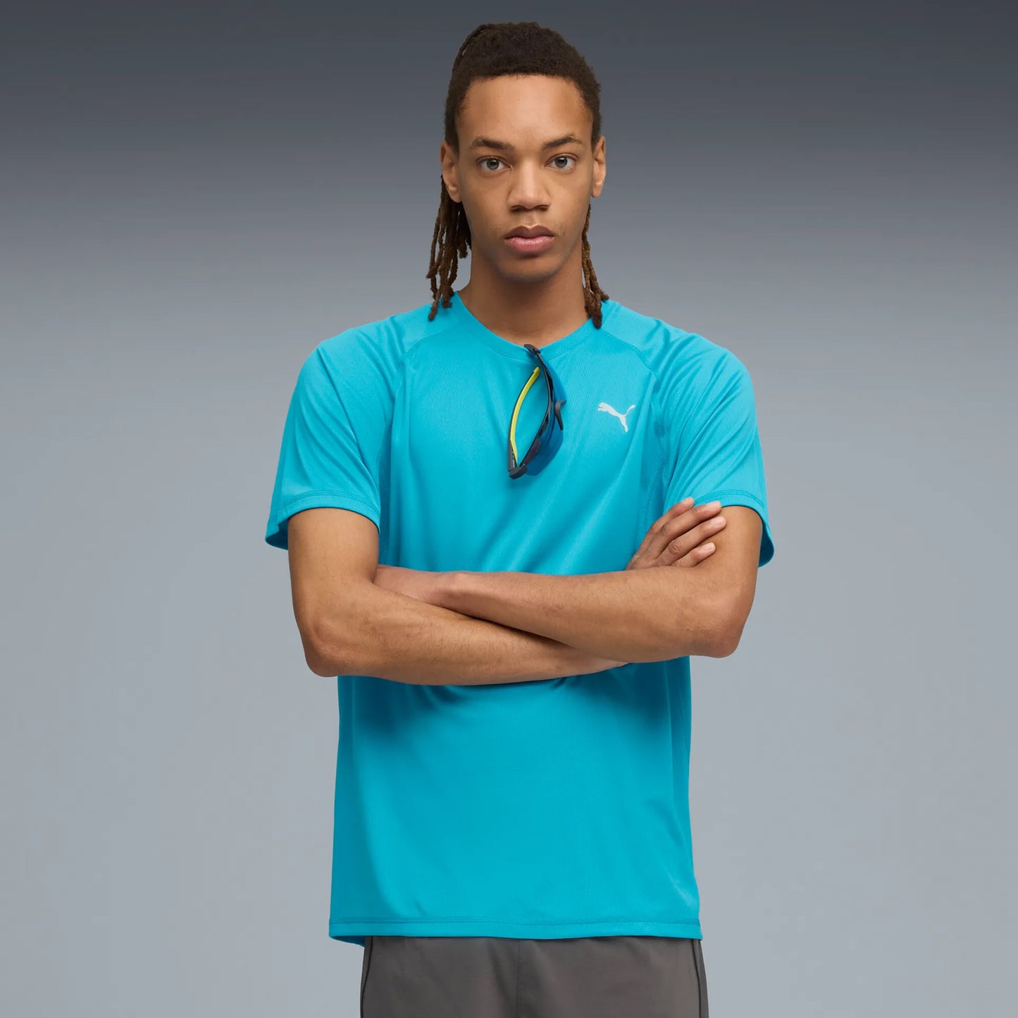 Puma Velocity Running shirt Men-blue