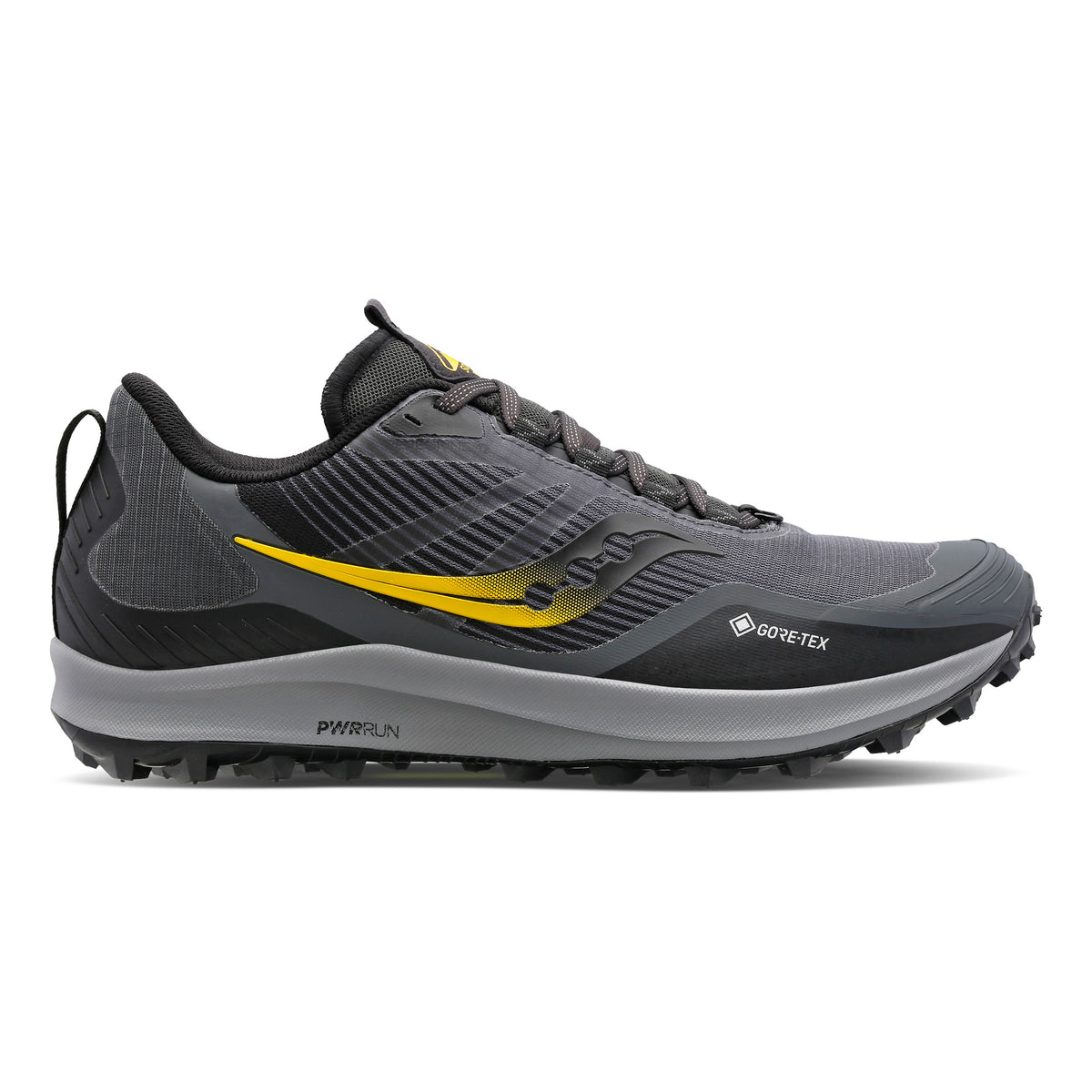 Saucony Peregrine 12 Gtx Trail running shoe Men - grey, gold