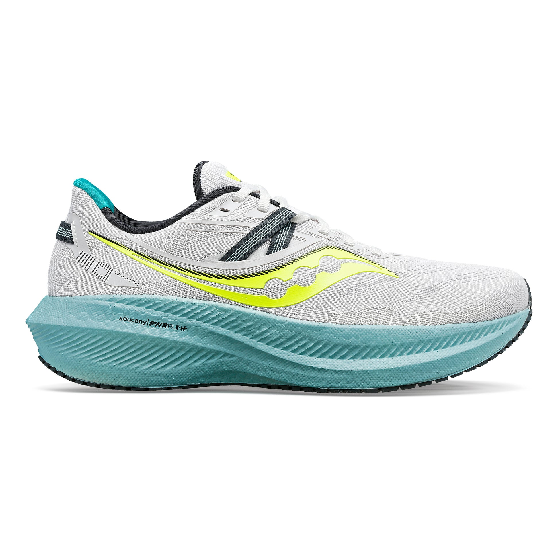 Saucony Triumph 20 Neutral running shoe Men - white, light blue