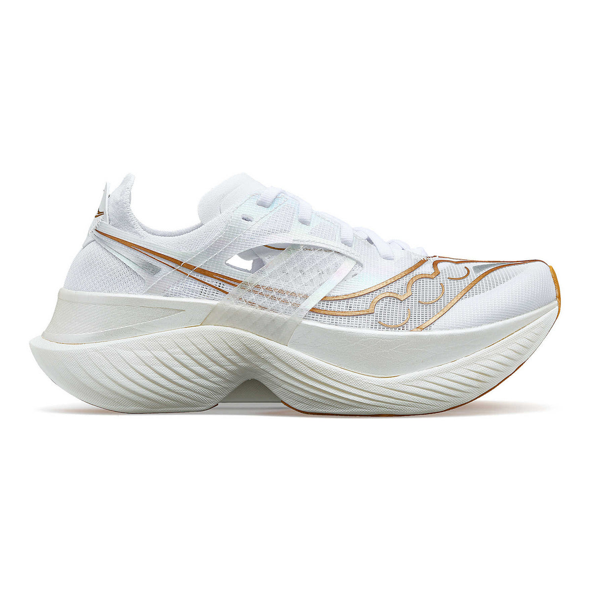Saucony Endorphin Elite Competition running shoe Men - white, black