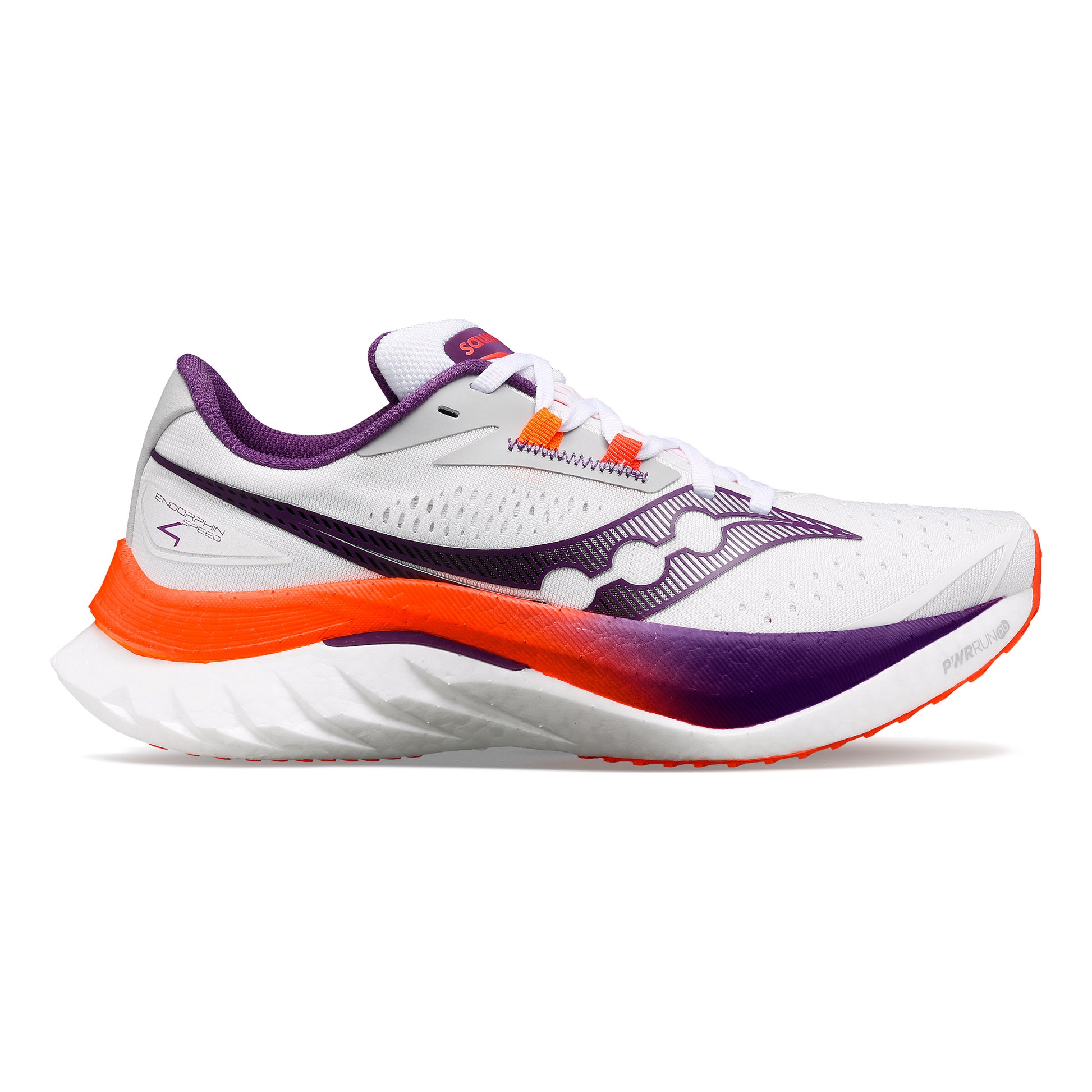 Saucony Endorphin Speed 4 Competition running shoe Women - white, coral