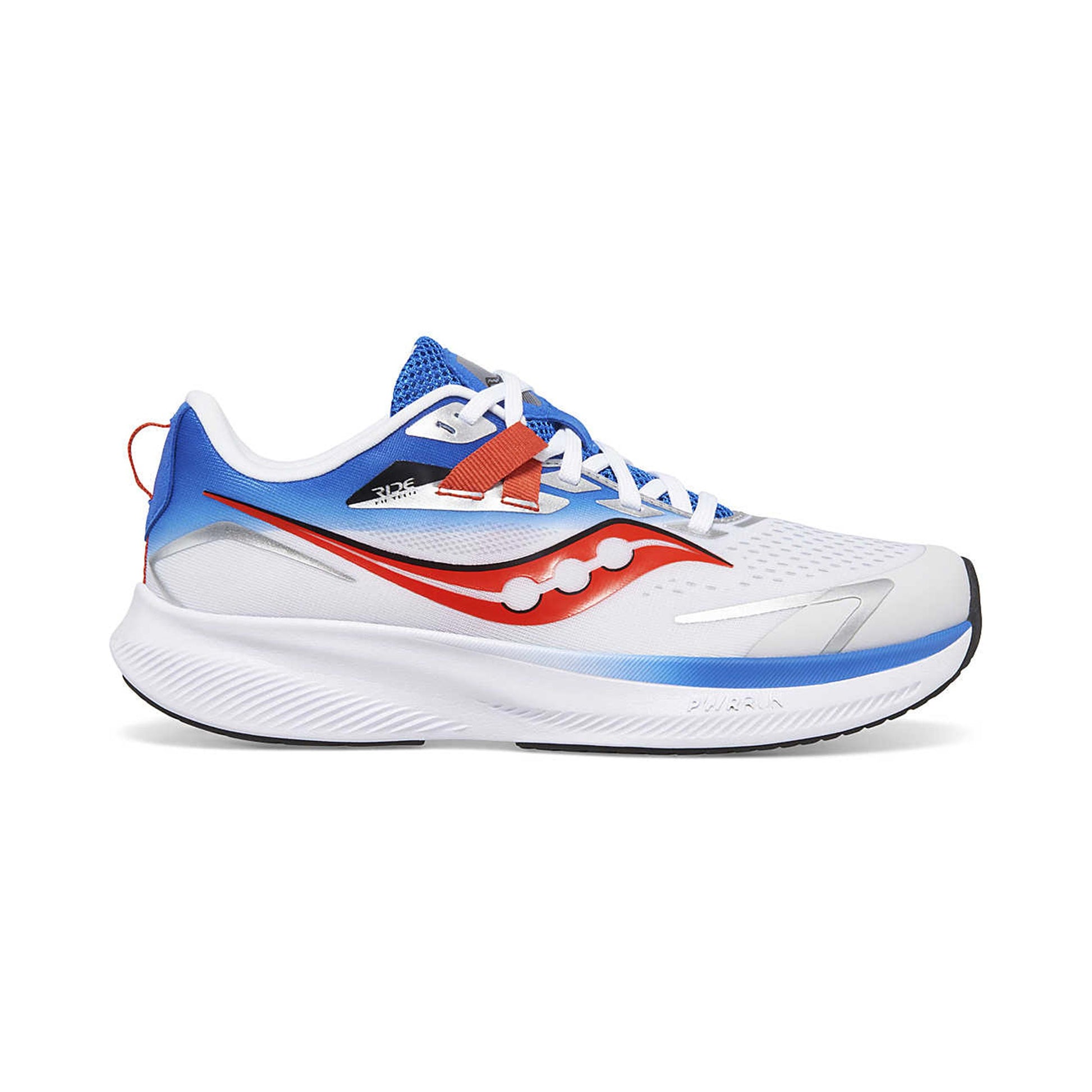 Saucony Endorphin Neutral running shoe Kids - white, blue