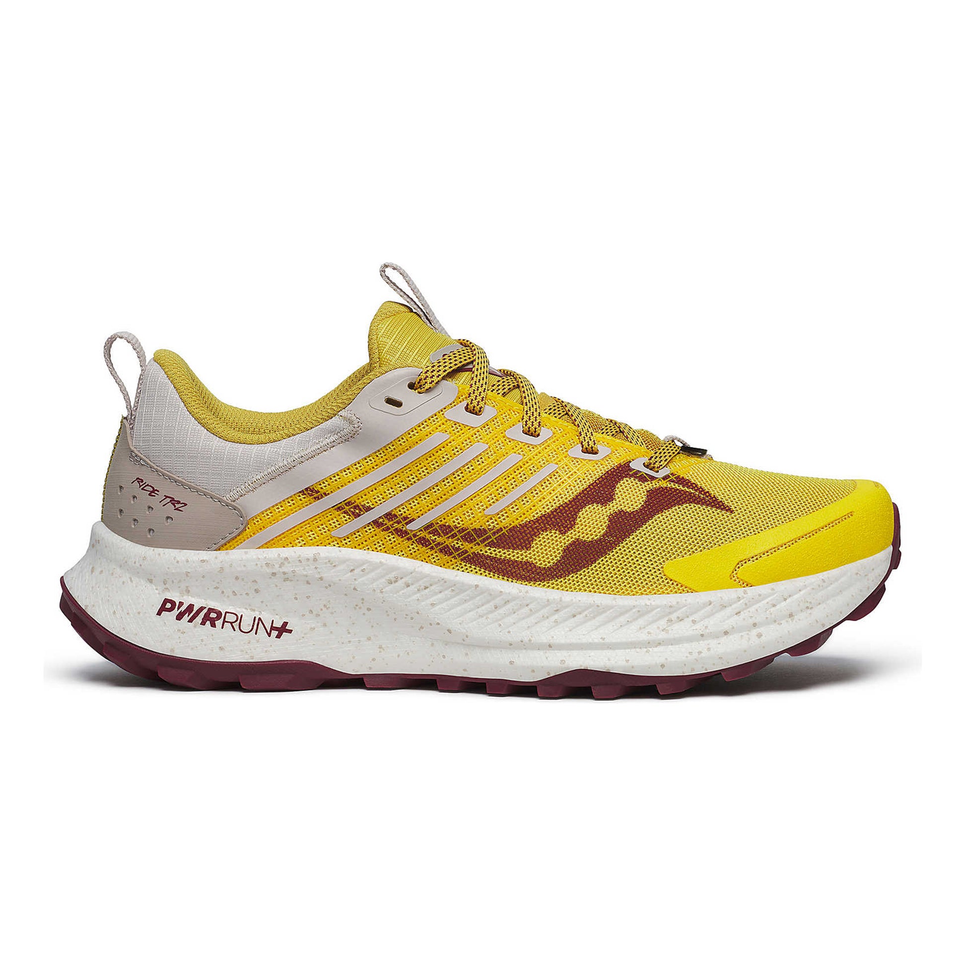 Saucony Ride TR2 Trail running shoe Women-yellow, white