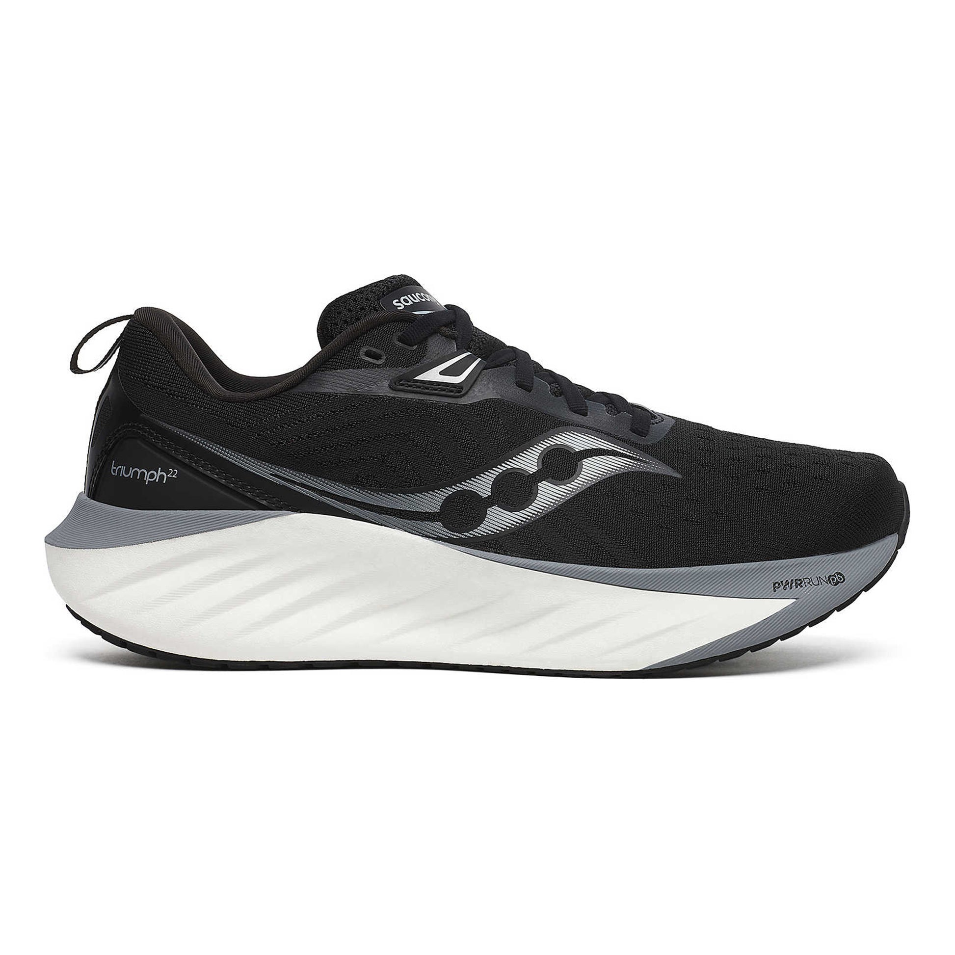 Saucony Triumph 22 Neutral running shoe Men - black, white
