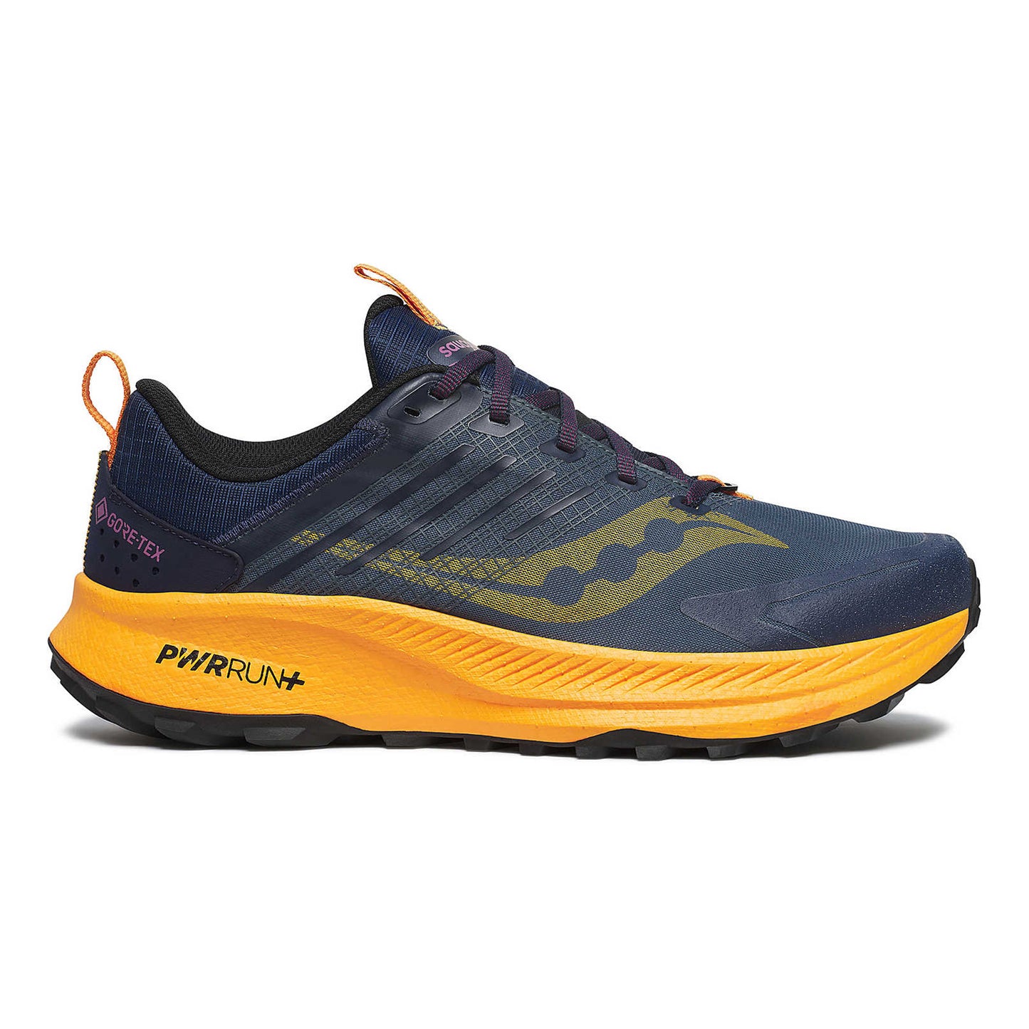 Saucony Ride TR2 GTX Trail Running Shoe Men-Dark Blue,Orange