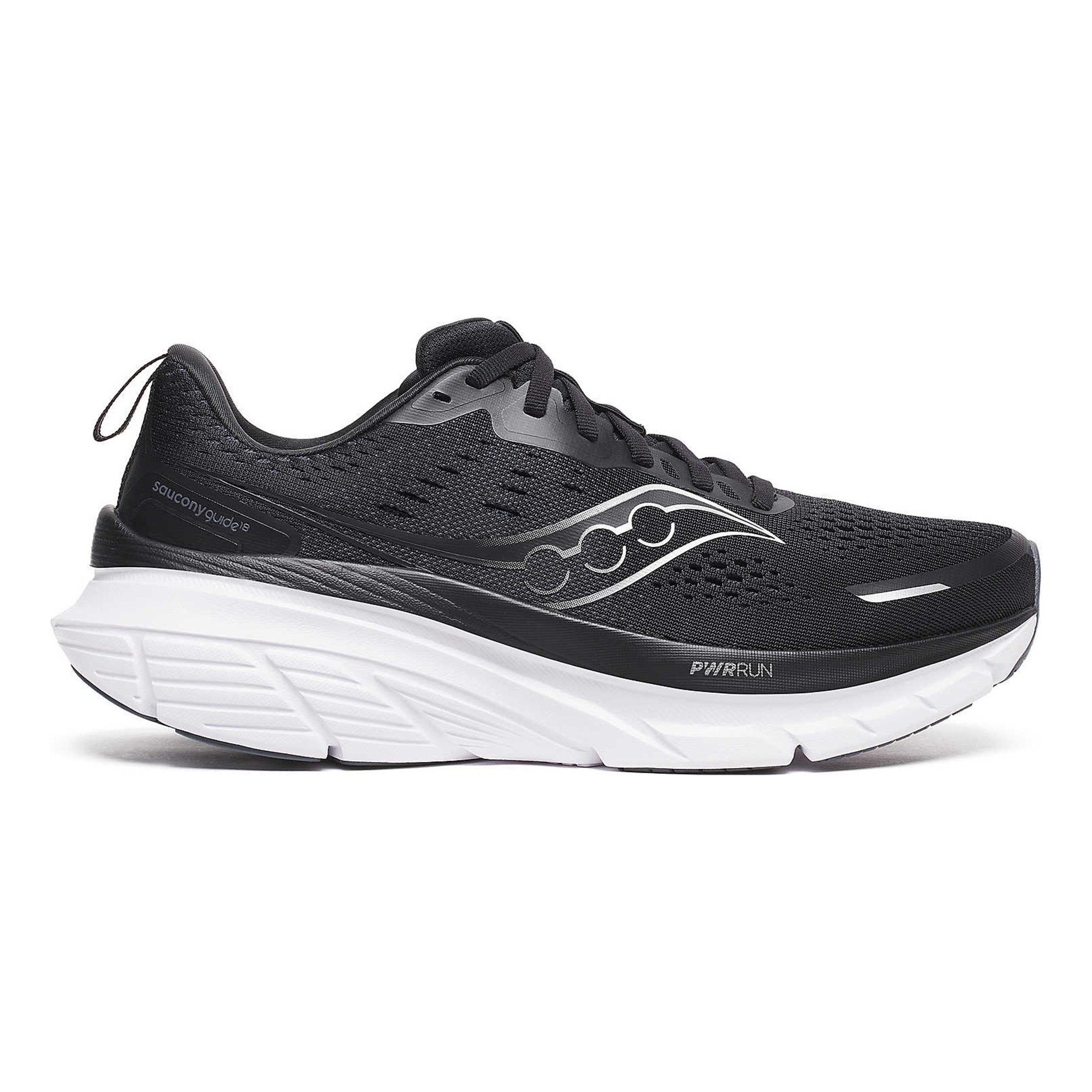 Guide 18 Wide Stability Running Shoe Men-Black,White | Running Point