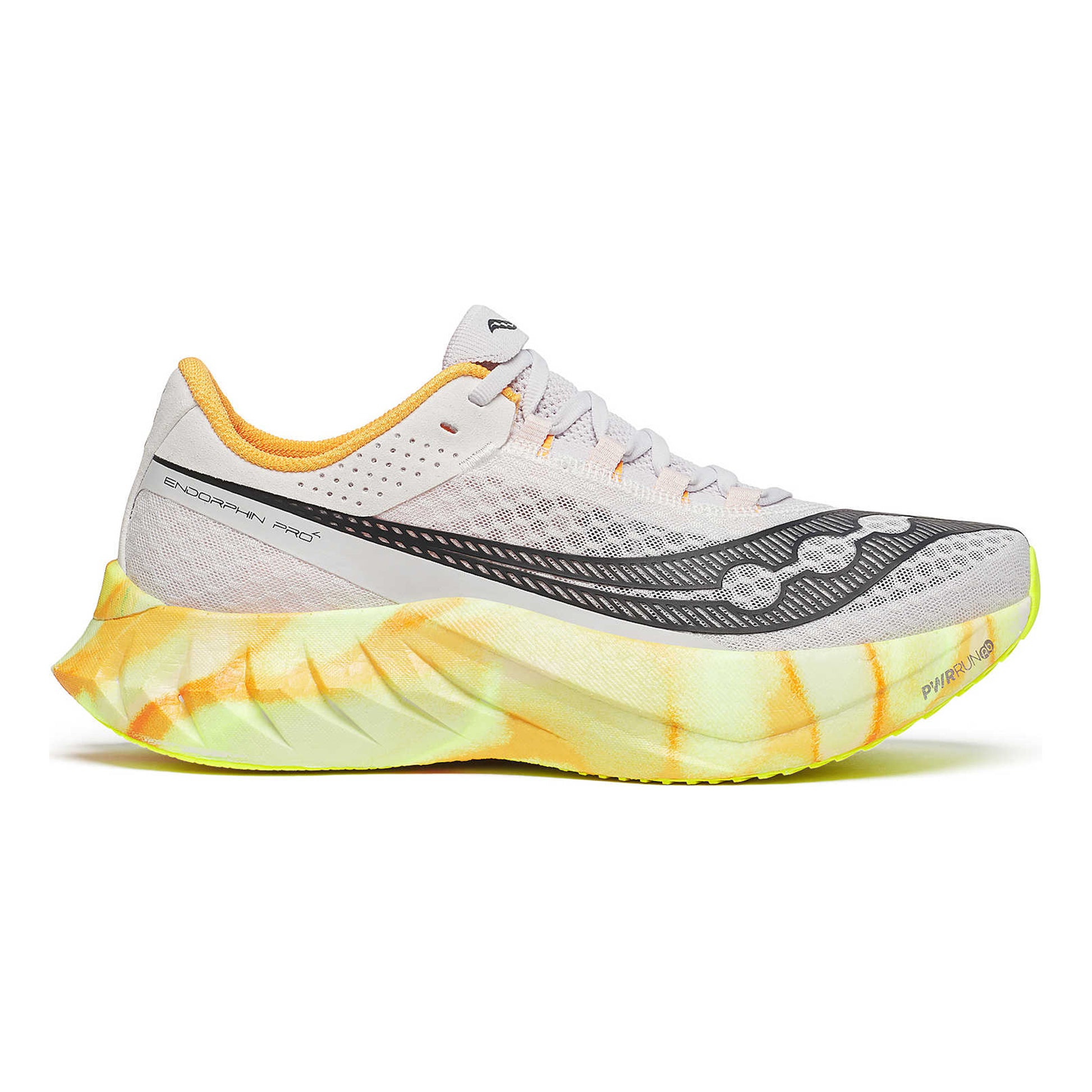 Saucony Endorphin Pro 4 Competition Running Shoe Men-Grey,Orange