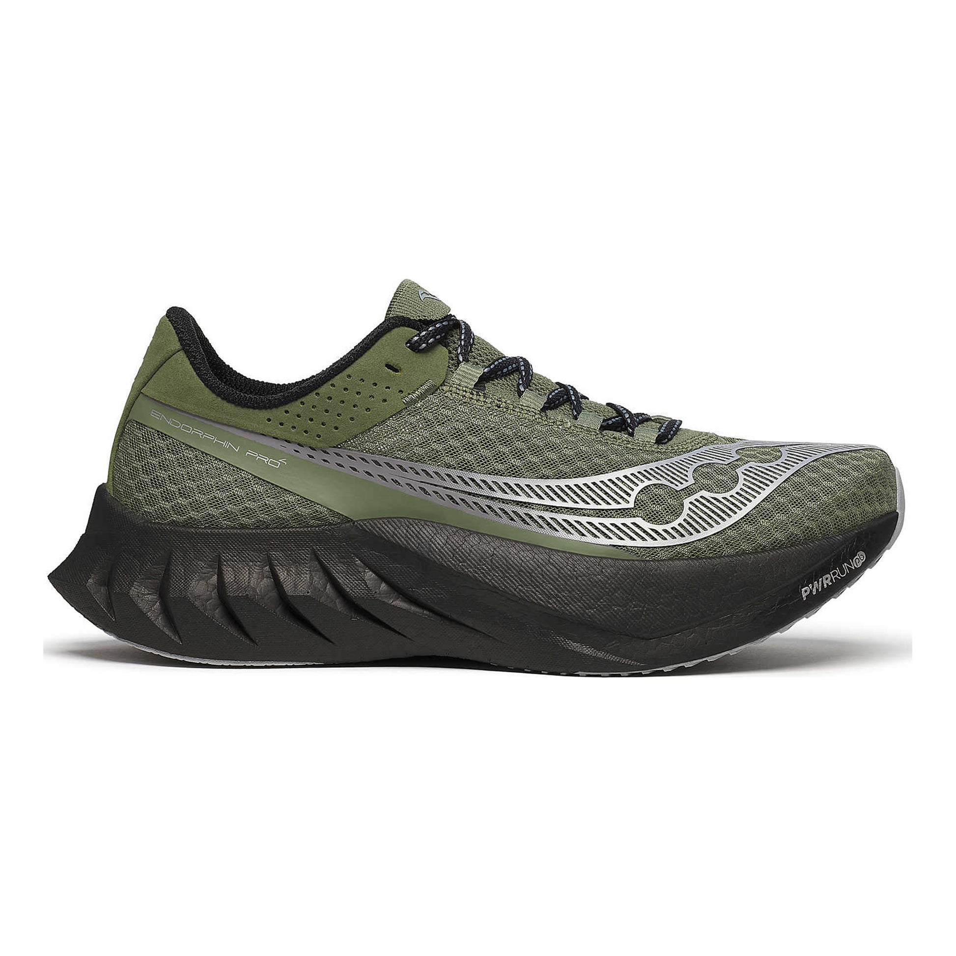 Saucony Endorphin Pro 4 Competition running shoe Men - olive, black