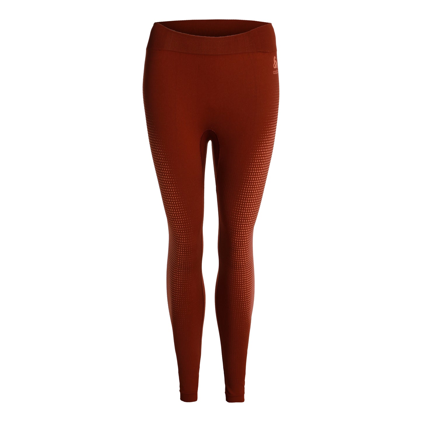 Odlo Performance Warm Eco Big Logo Bottom Long Tight Women-Berry