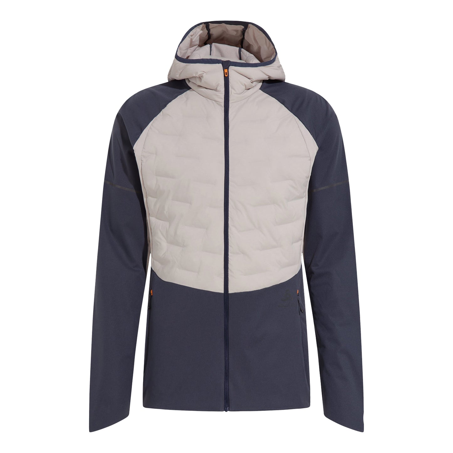Odlo Zeroweigth Insulator Running jacket Men - lightgrey, dark grey