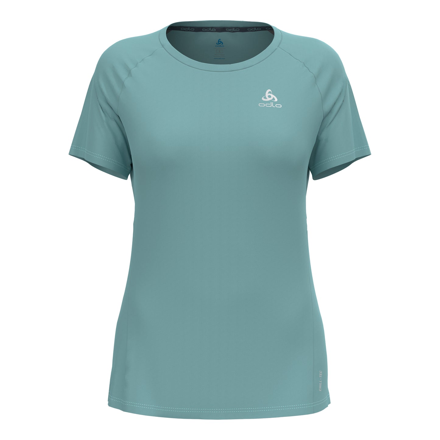 Odlo Essential Chill-Tec Crew Neck Running shirt Women - turquoise,