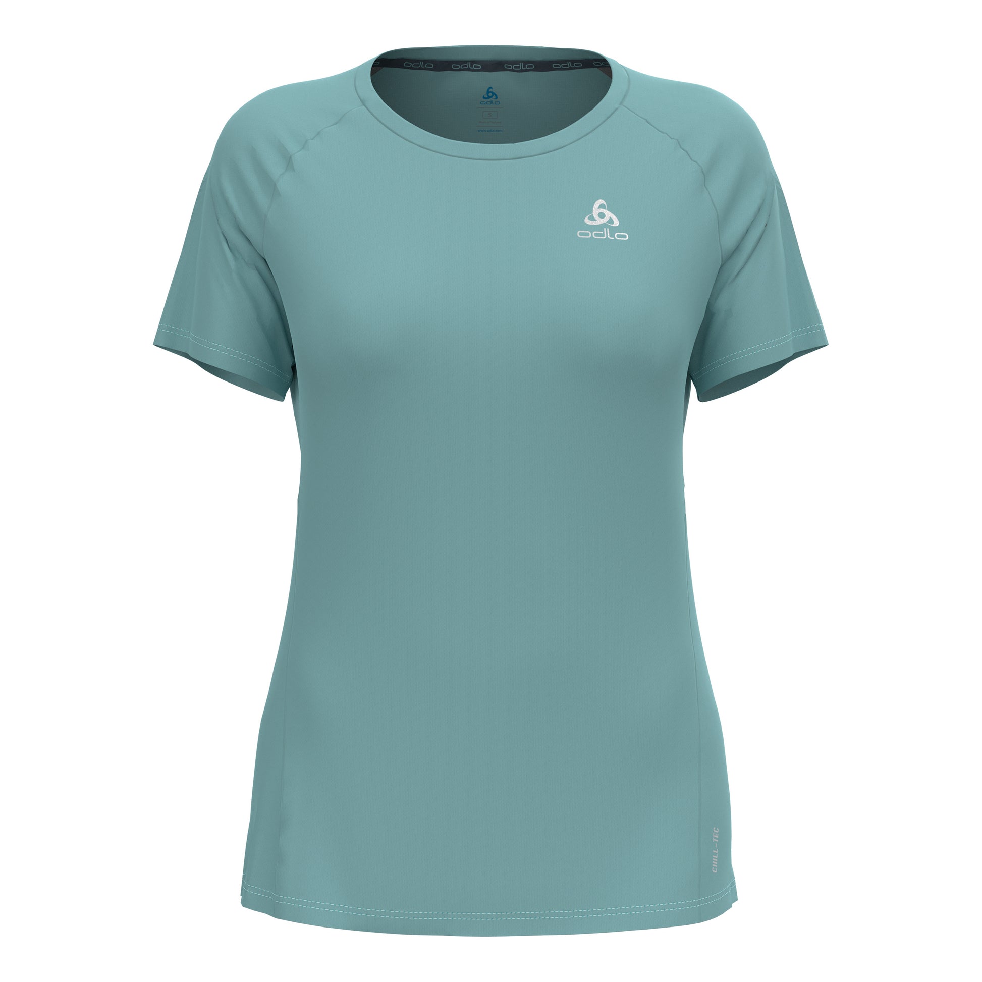 Odlo Essential Chill-Tec Crew Neck Running shirt Women - turquoise,
