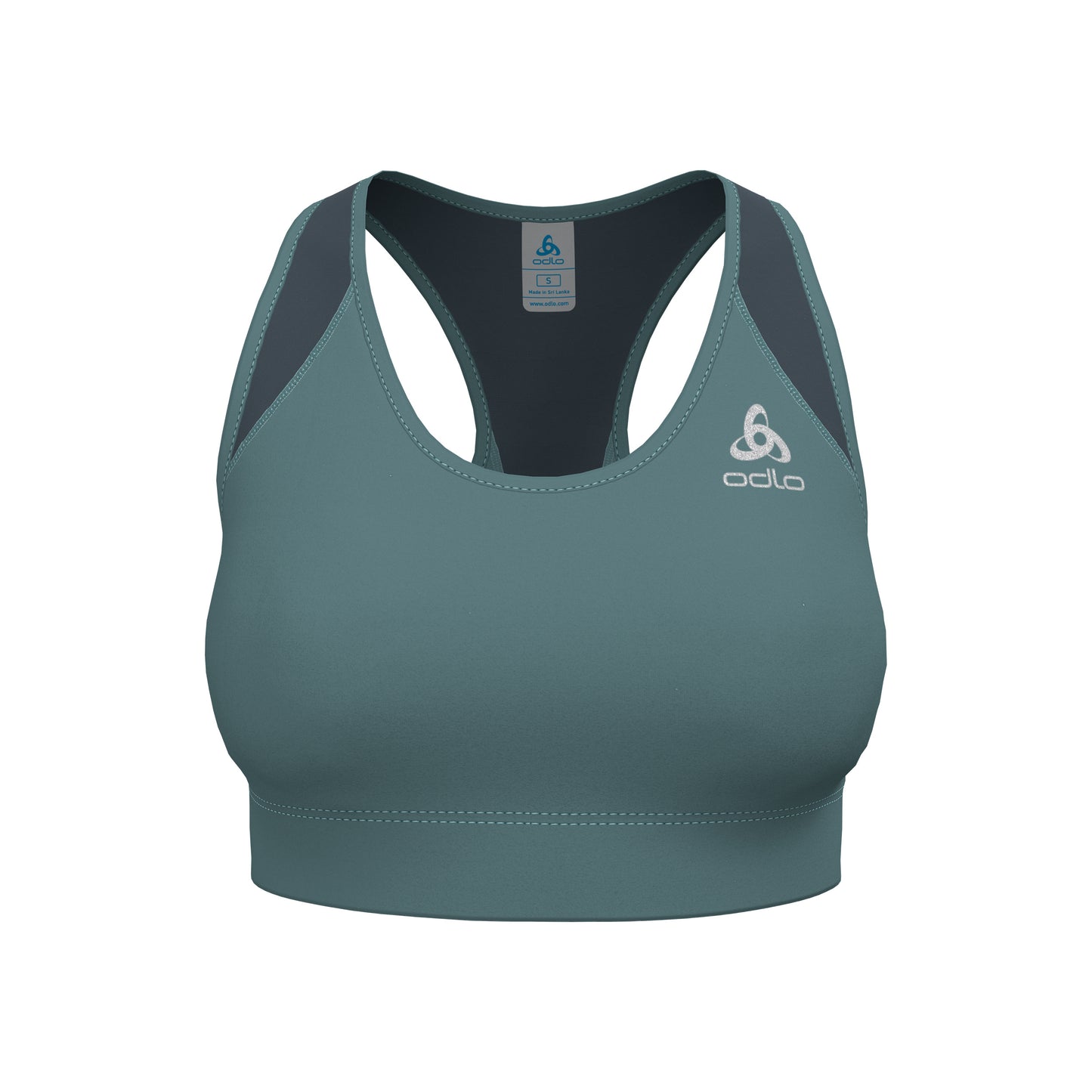 Odlo Essential Mesh Sports bras Women - blue grey, dark grey
