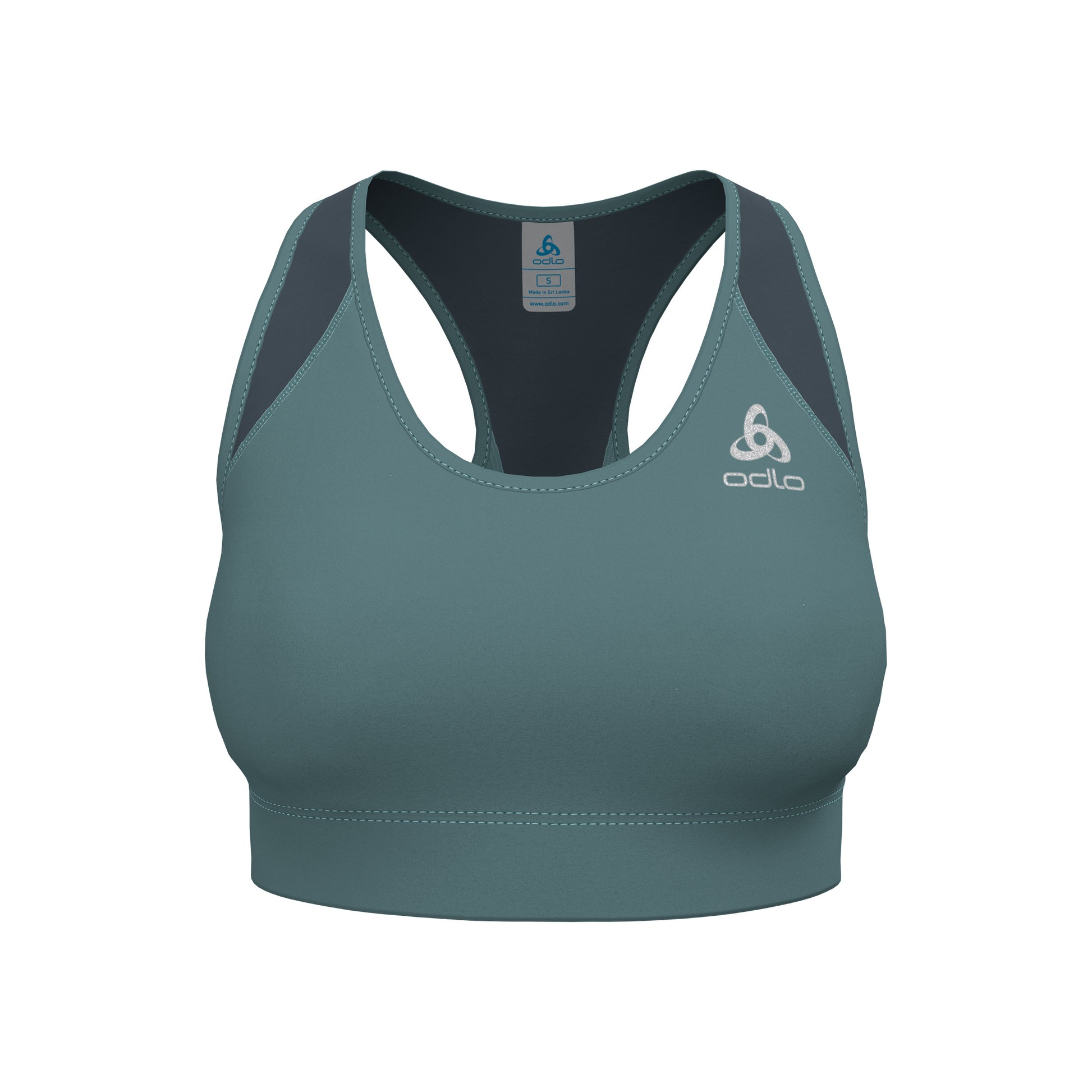 Odlo Essential Mesh Sports bras Women - blue grey, dark grey