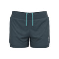 Zeroweight 3inch 2in1 Running shorts Women - dark grey,