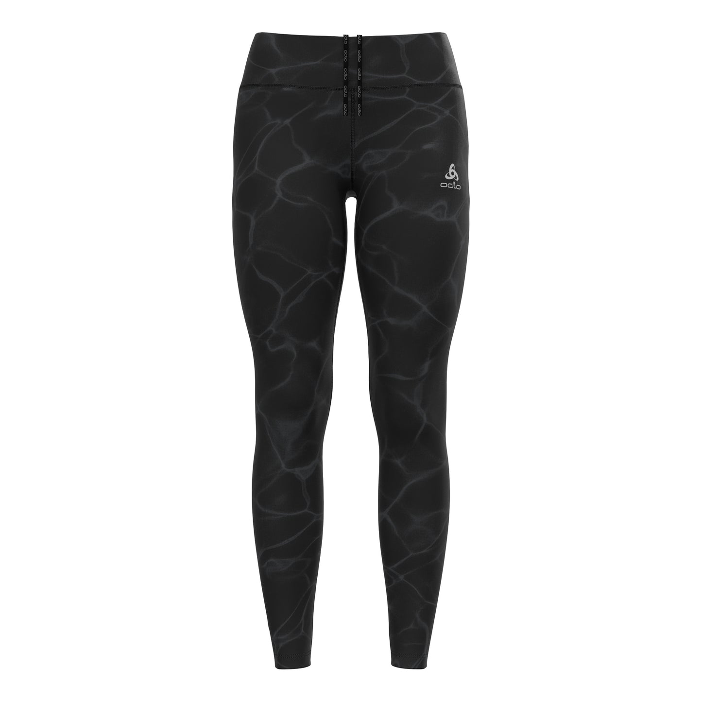 Odlo Zeroweight Print Running Tights Women-Black