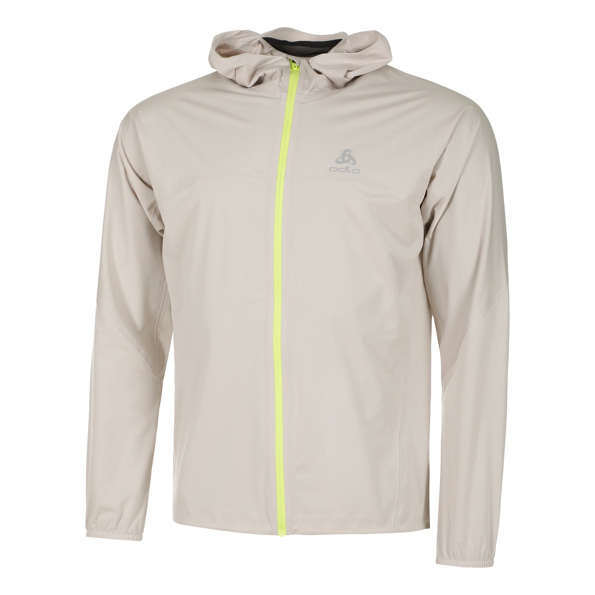 Odlo X-Alp Waterproof Running jacket Men-silver, light green