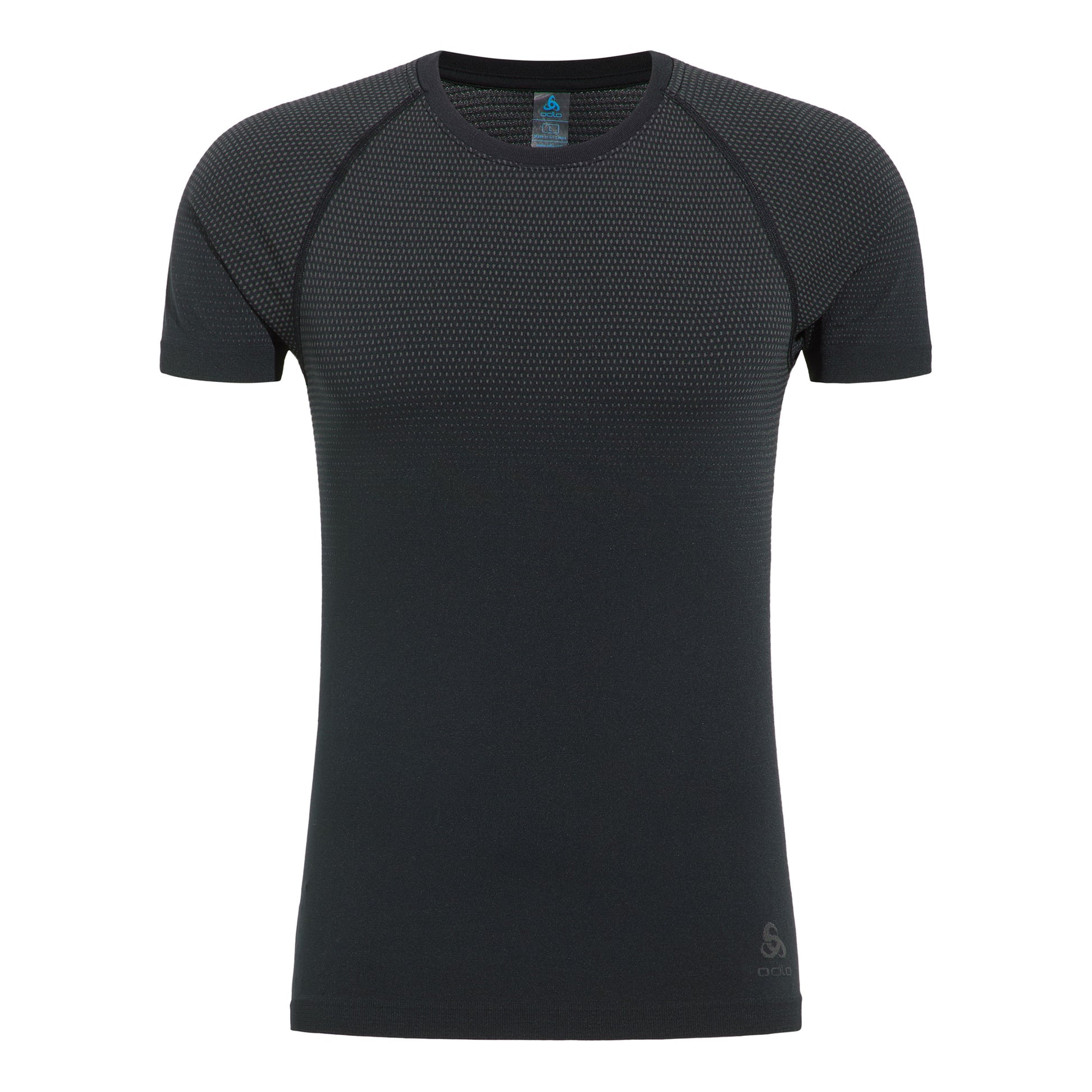Odlo Performance Light Crew Neck Running Shirt Men-Black