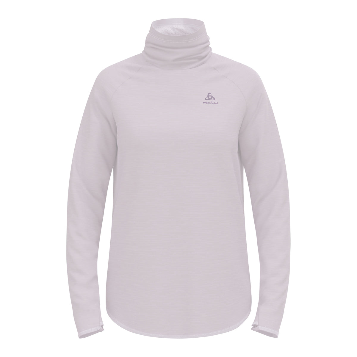 Odlo Essential Thermal Mid Layer Running Shirt Women-Violet