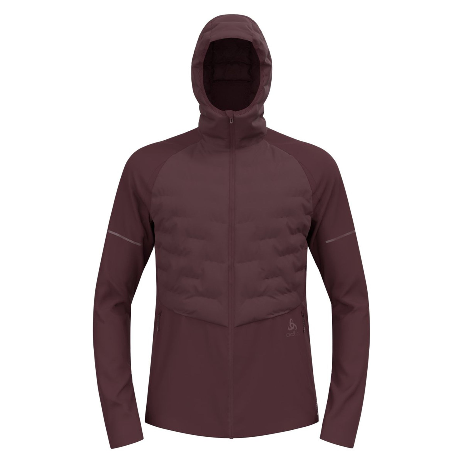 Odlo Zeroweight Insulator Running Jacket Men-Brown