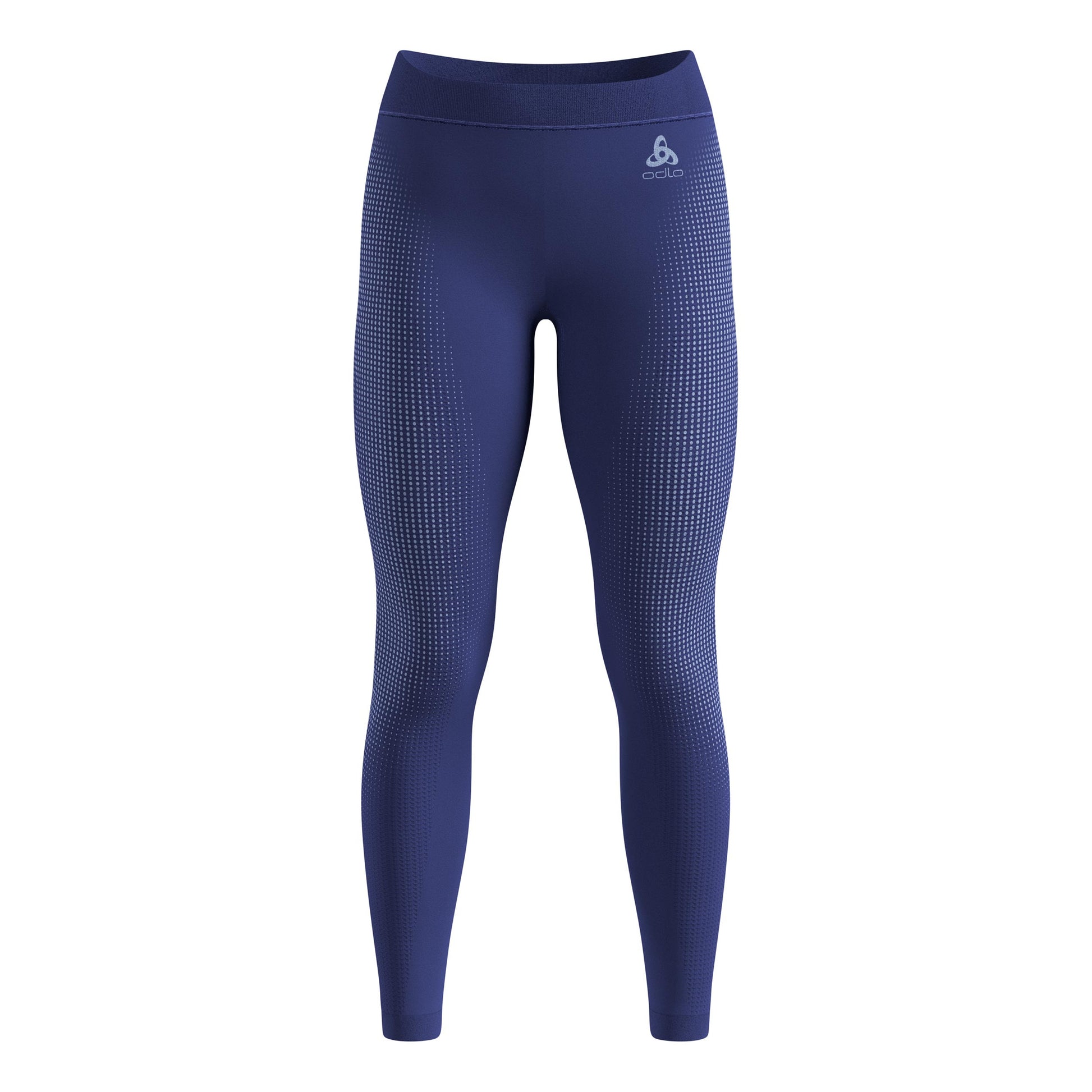 Odlo Performance Warm Eco Big Logo Bottom Long Tight Women-blue