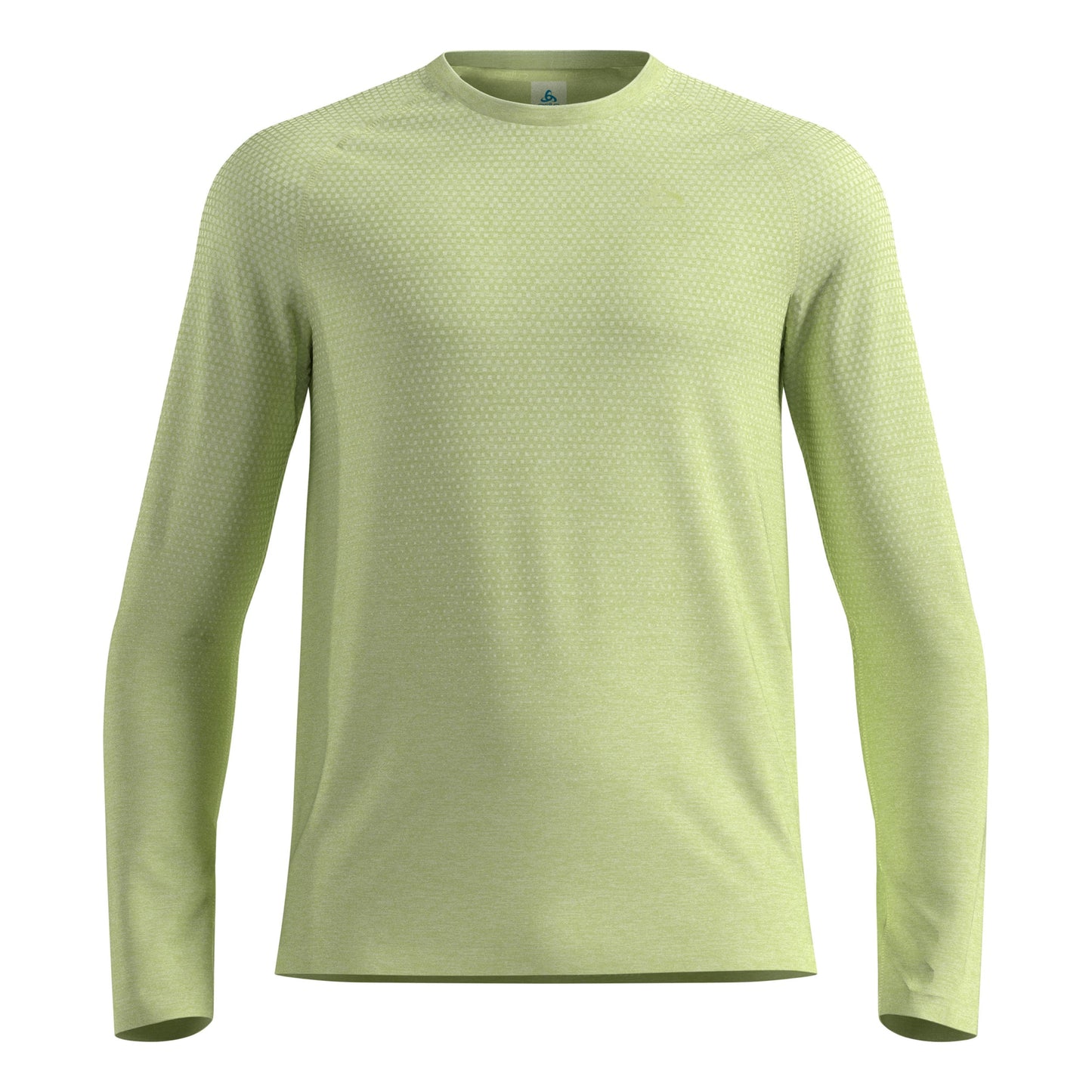 Odlo Essential Seamless Crew Neck Long sleeve Men-lime