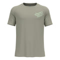 Essential Print Running Shirt Men-Khaki