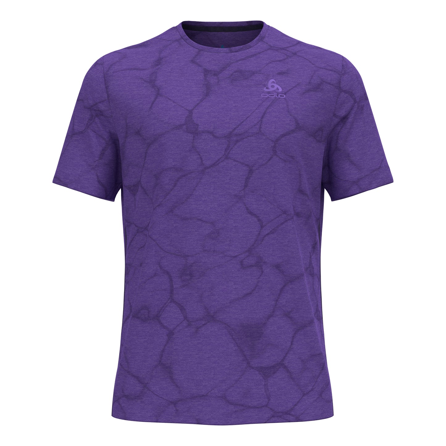 Odlo Zeroweight Engineered Chill-Tec Running Shirt Men-Violet