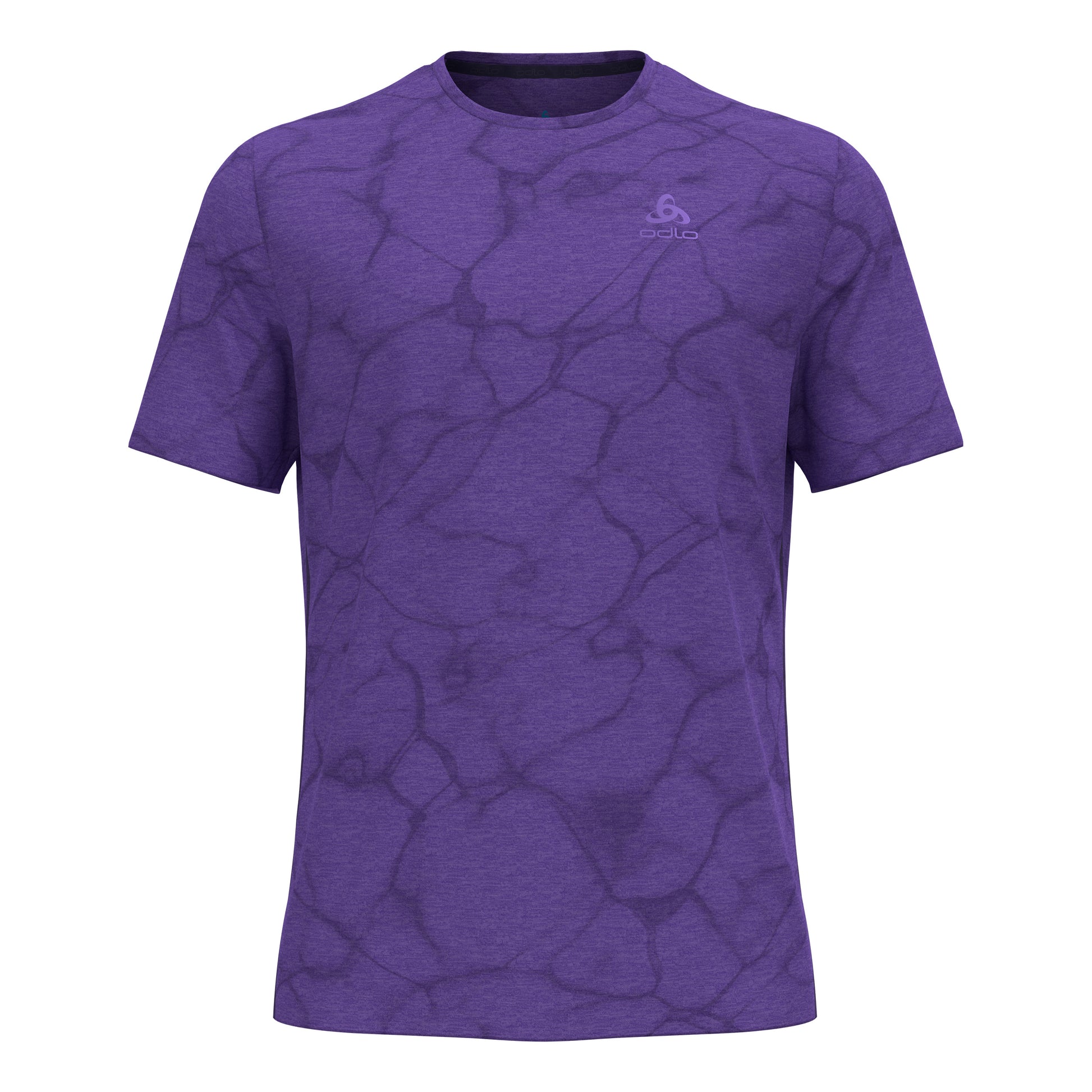 Odlo Zeroweight Engineered Chill-Tec Running Shirt Men-Violet