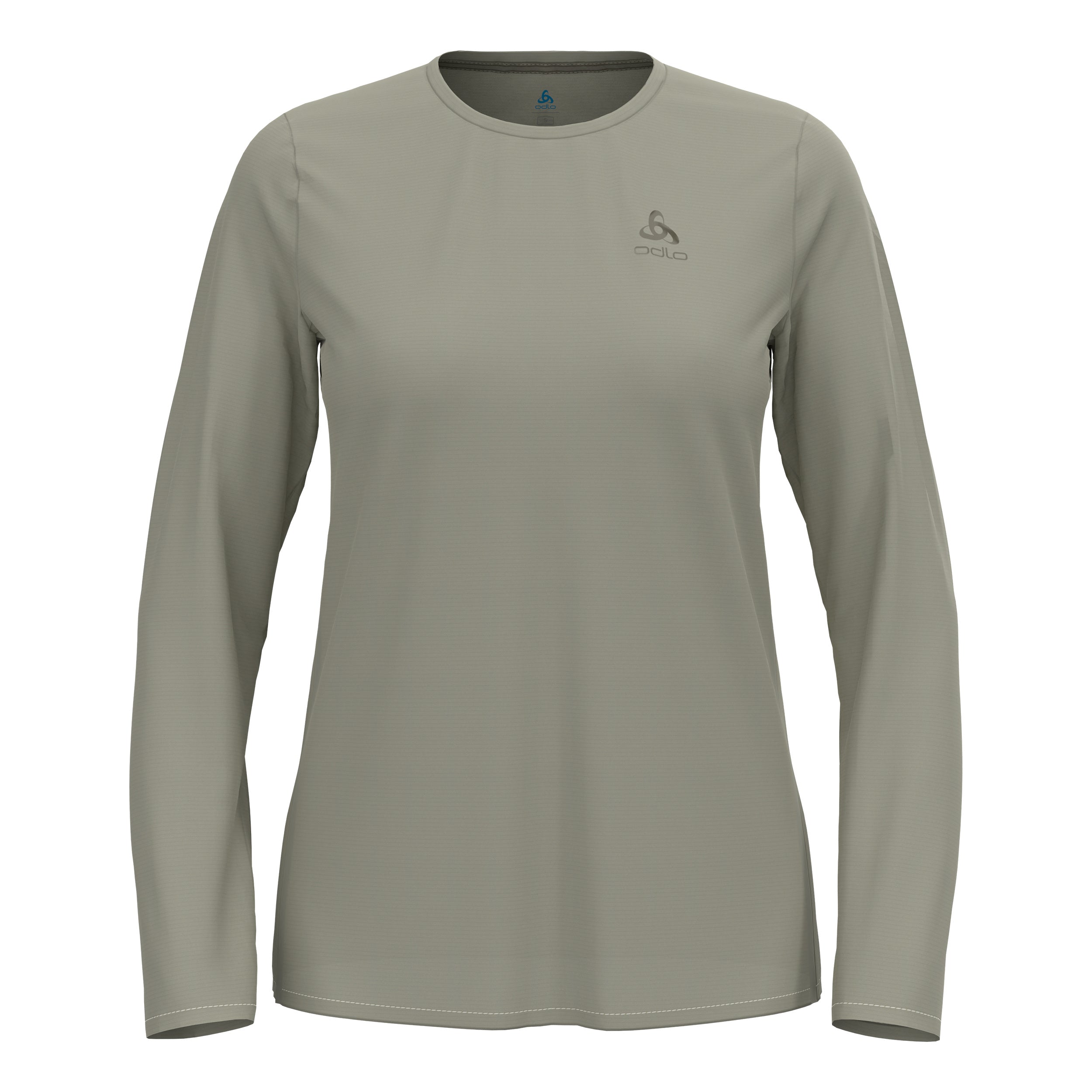 Odlo Zeroweight Chill-Tec  Running shirt Women - khaki