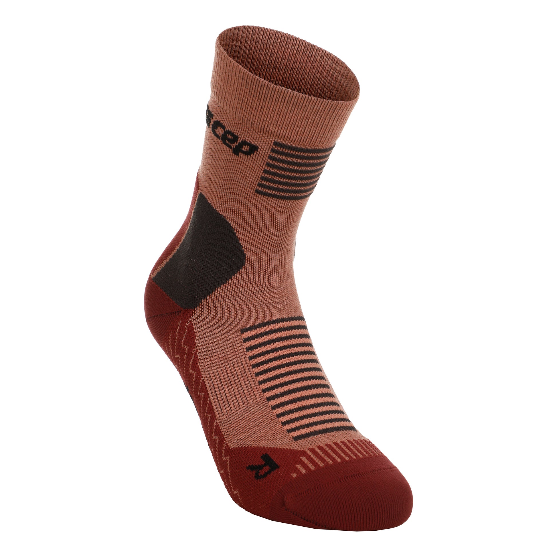 CEP Cold Weather Mid Cut V2 Compression socks Women - antique pink,