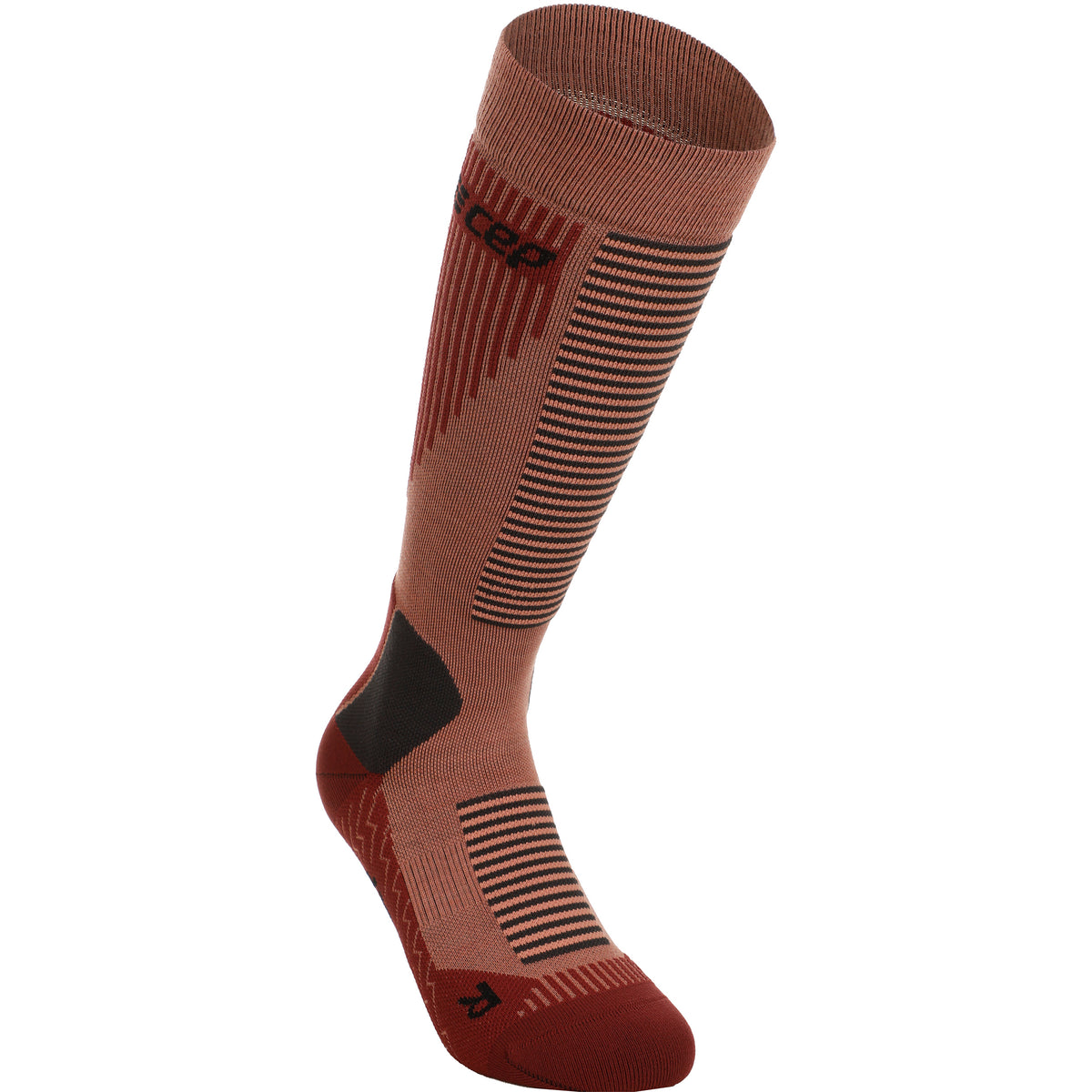 CEP Cold Weather Tall V2 Compression Socks Women-Antique Pink