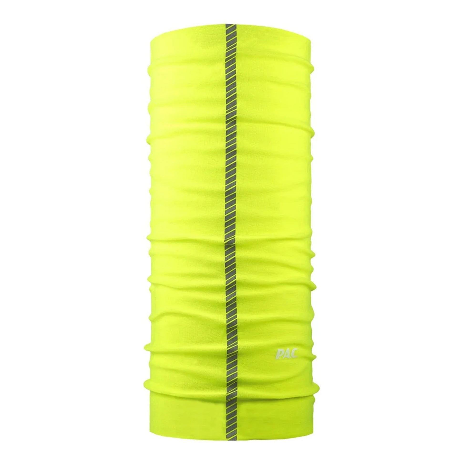 P.A.C. Reflector Tube Scarf-Neon Yellow