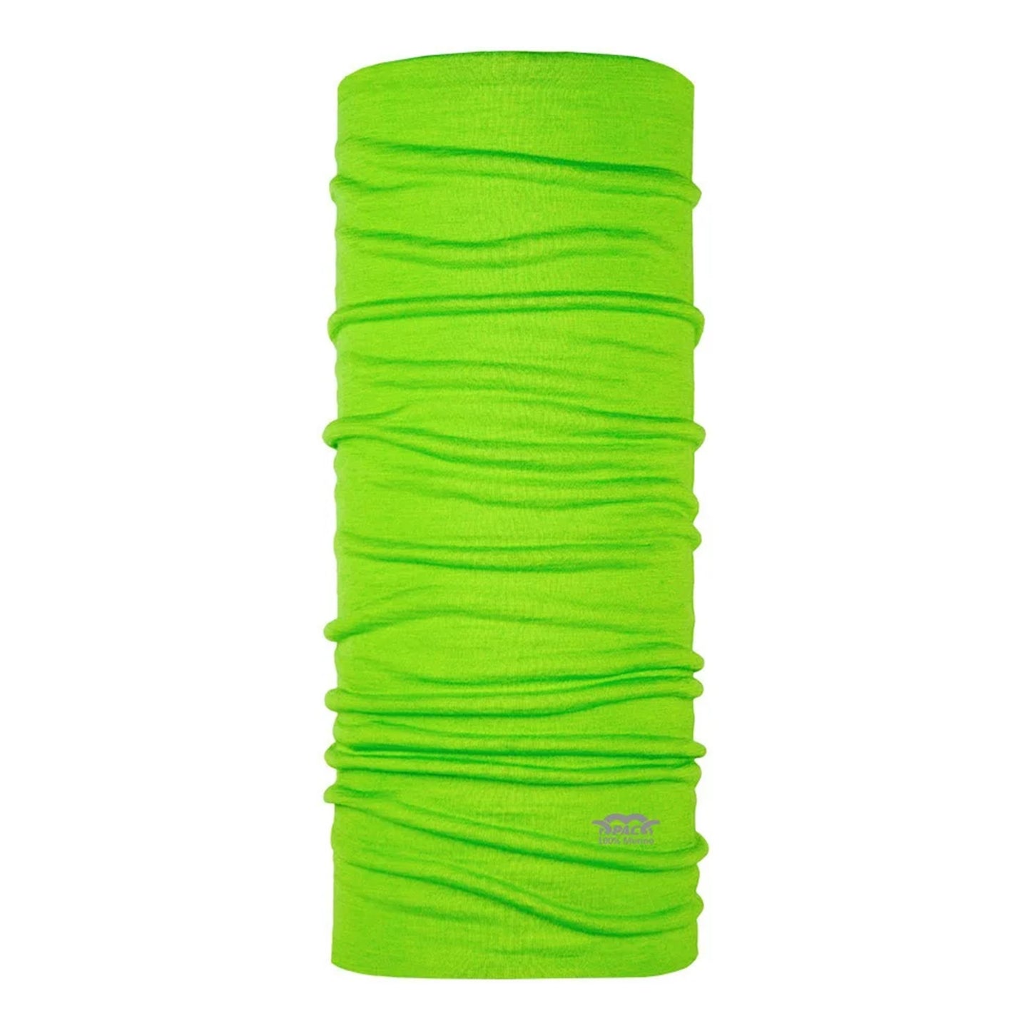 P.A.C. Merino Wool Tube Scarf-Lime