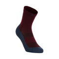 RN 2.2 Reflective Ultralight Long Running Socks Women-Dark Red