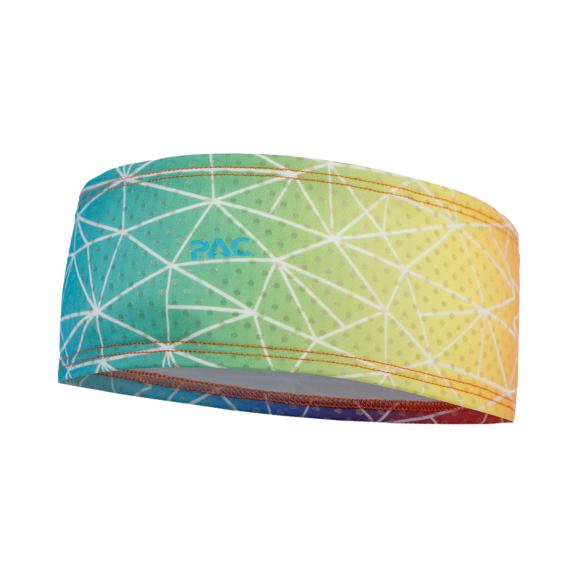 P.A.C. Reflector Headband-Multicoloured,White