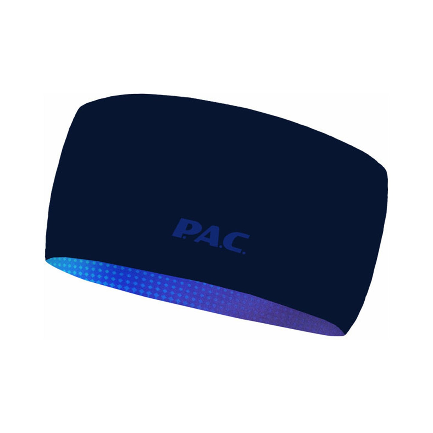 P.A.C. Recycled Seamless Headband -dark blue,blue