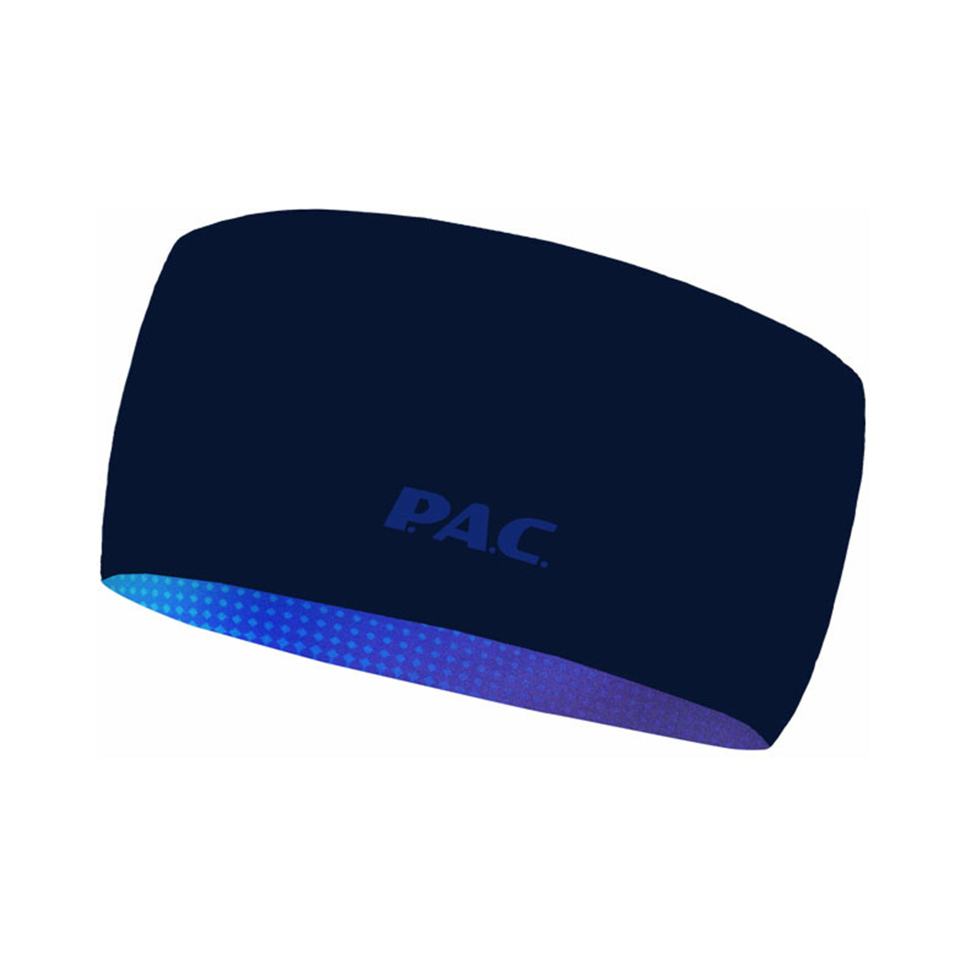 P.A.C. Recycled Seamless Headband -dark blue,blue