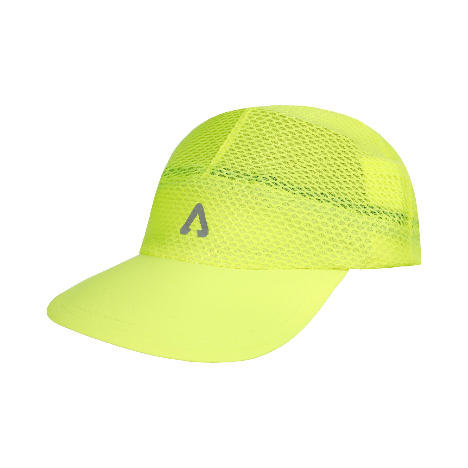P.A.C. Mesh Run Cap-Neon Yellow