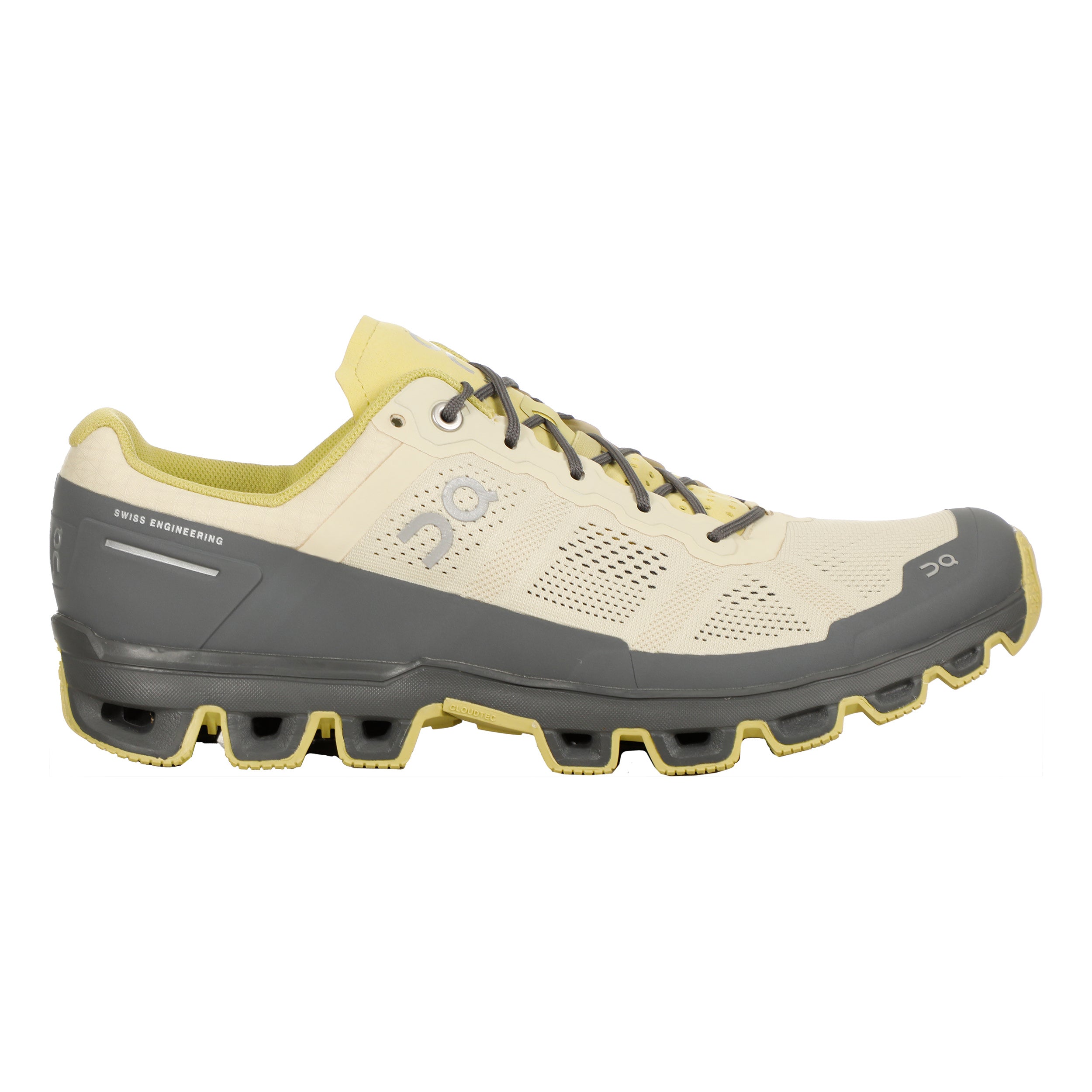 On Cloudventure Trail Running Shoe Men-Yellow,Grey