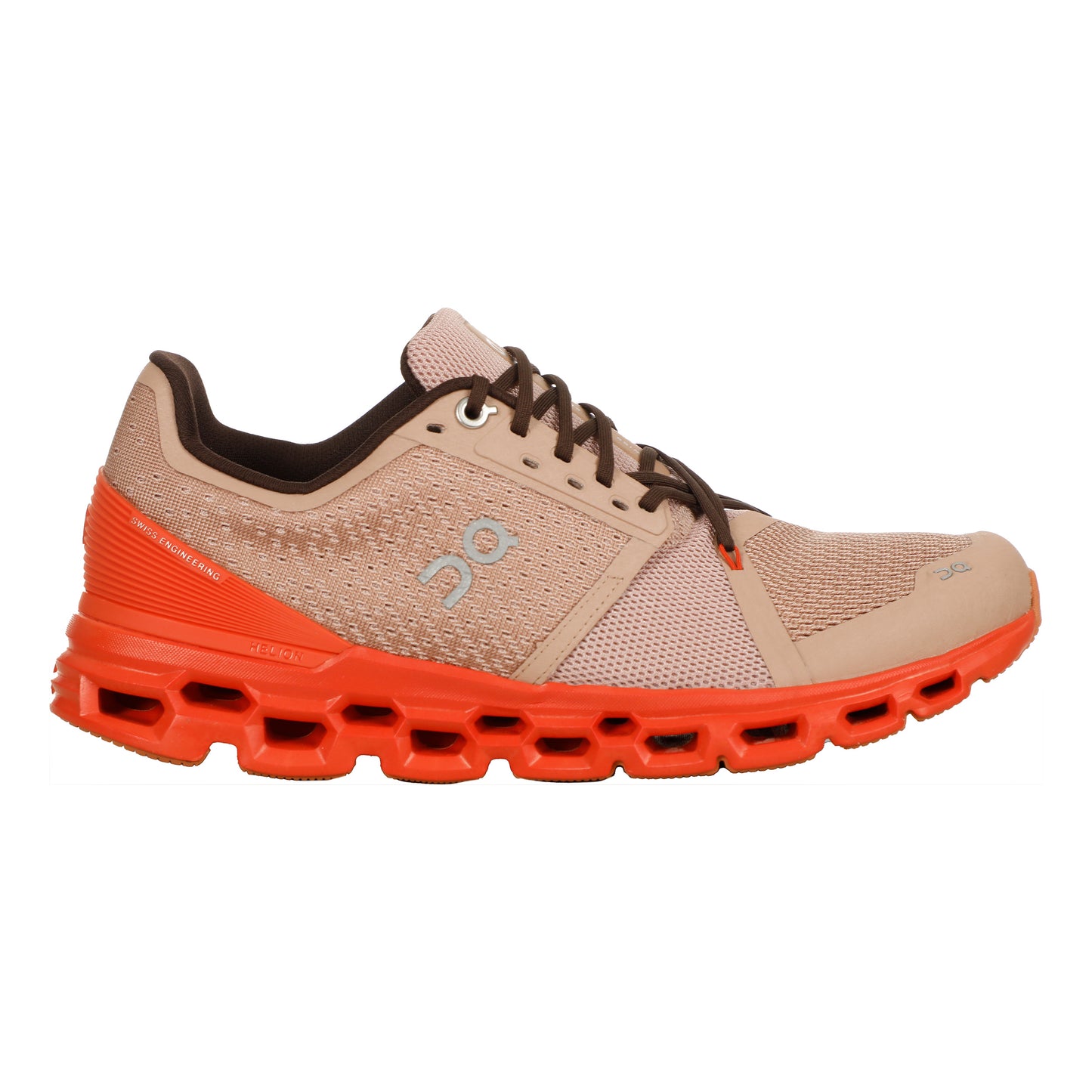 On Cloudstratus Neutral Running Shoe Women-Rust