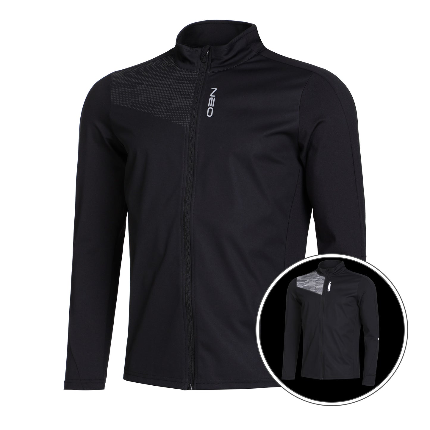 NEO Storm Duo Running Jacket Men-Black