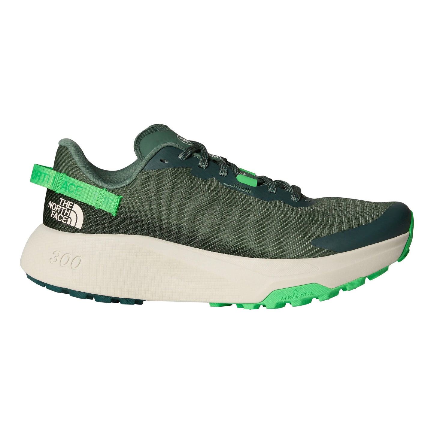 The North Face Altamesa 300 Trail Running Shoe Men-Dark Green,Light Green