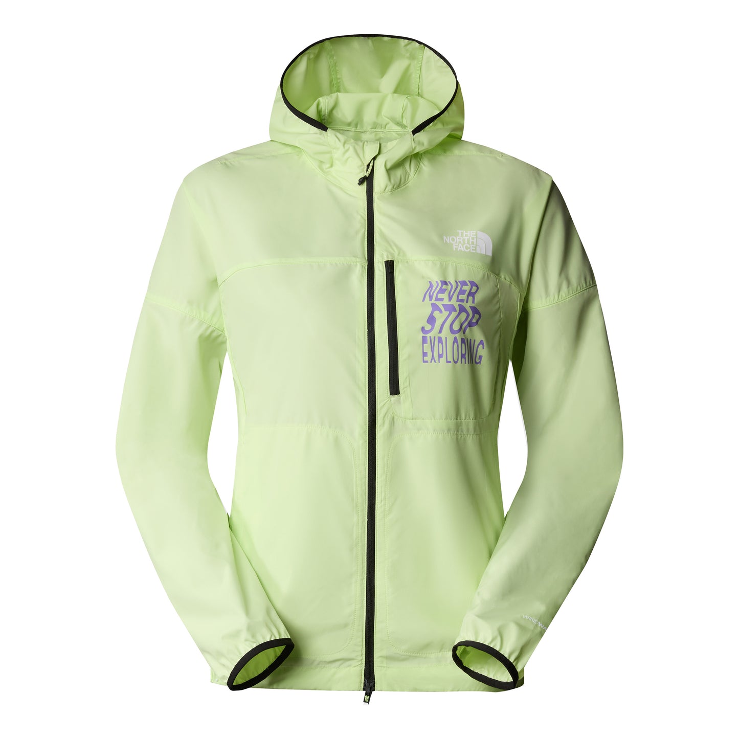 The North Face Higher Run Wind Running jacket Women - lime,