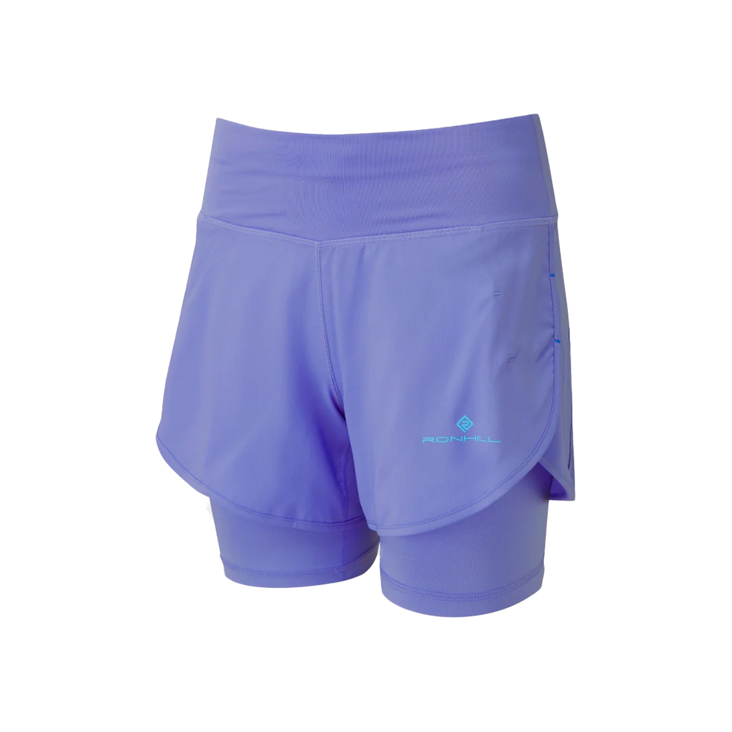 Ronhill Tech 4.5in Twin Running Shorts Women-Violet