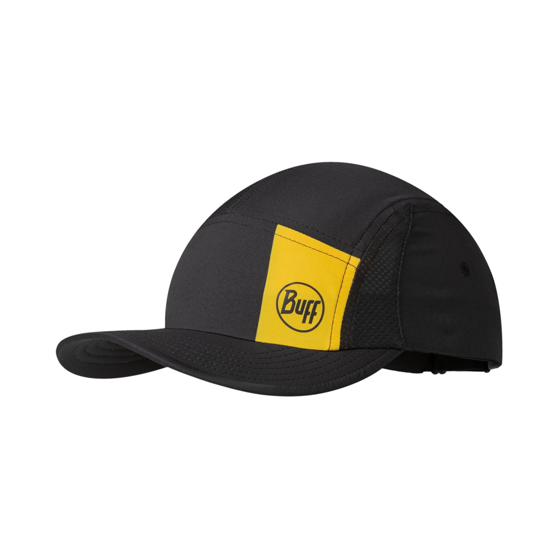 Buff 5 Panel Go Cap -black