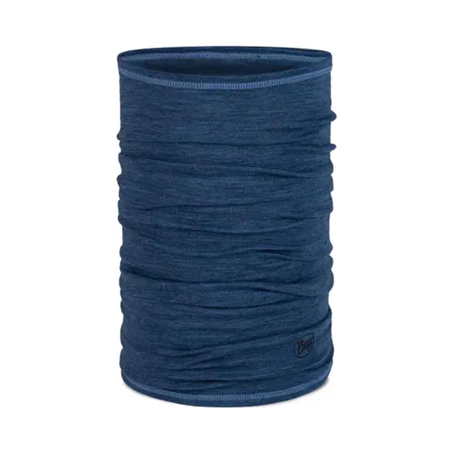 Buff Merino Lightweight Tube Scarf-Grey