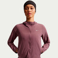 Swift Running jacket Women - brown, silver