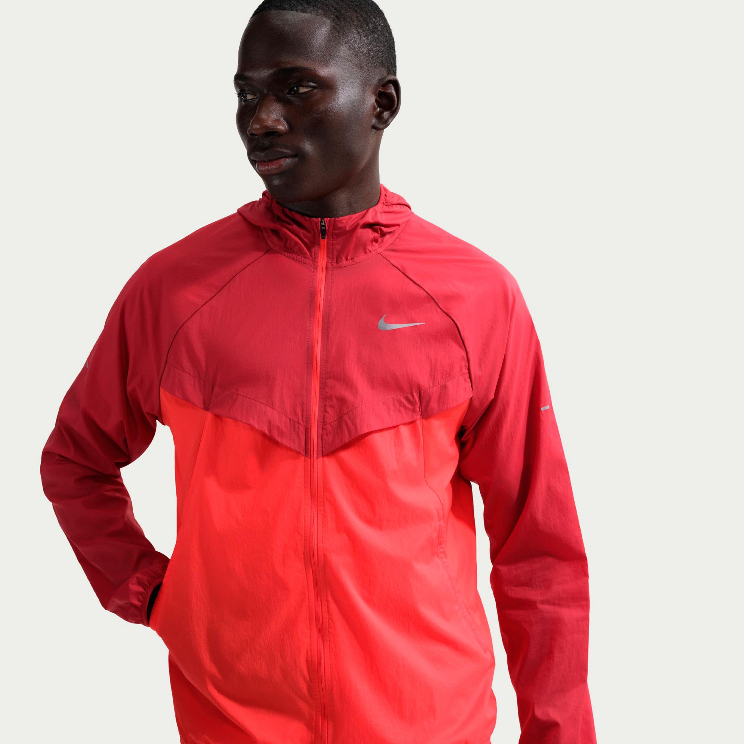 Nike Stride Running jacket Men - red, lightred