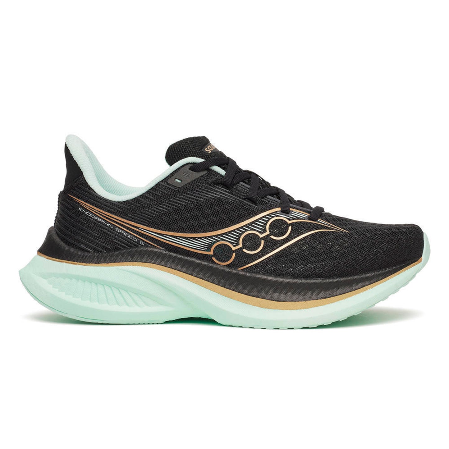 Saucony Endorphin Speed 5 Competition running shoe Women-black, mint